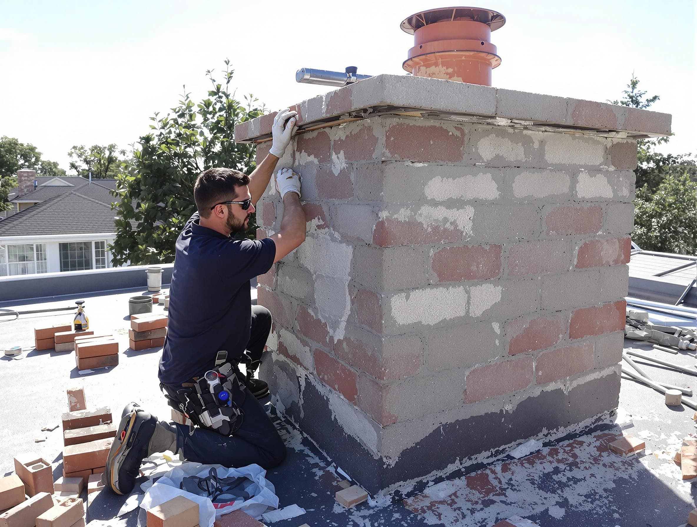 Advanced chimney repair process by Paradise Hills Chimney Sweep in Paradise Hills, NM