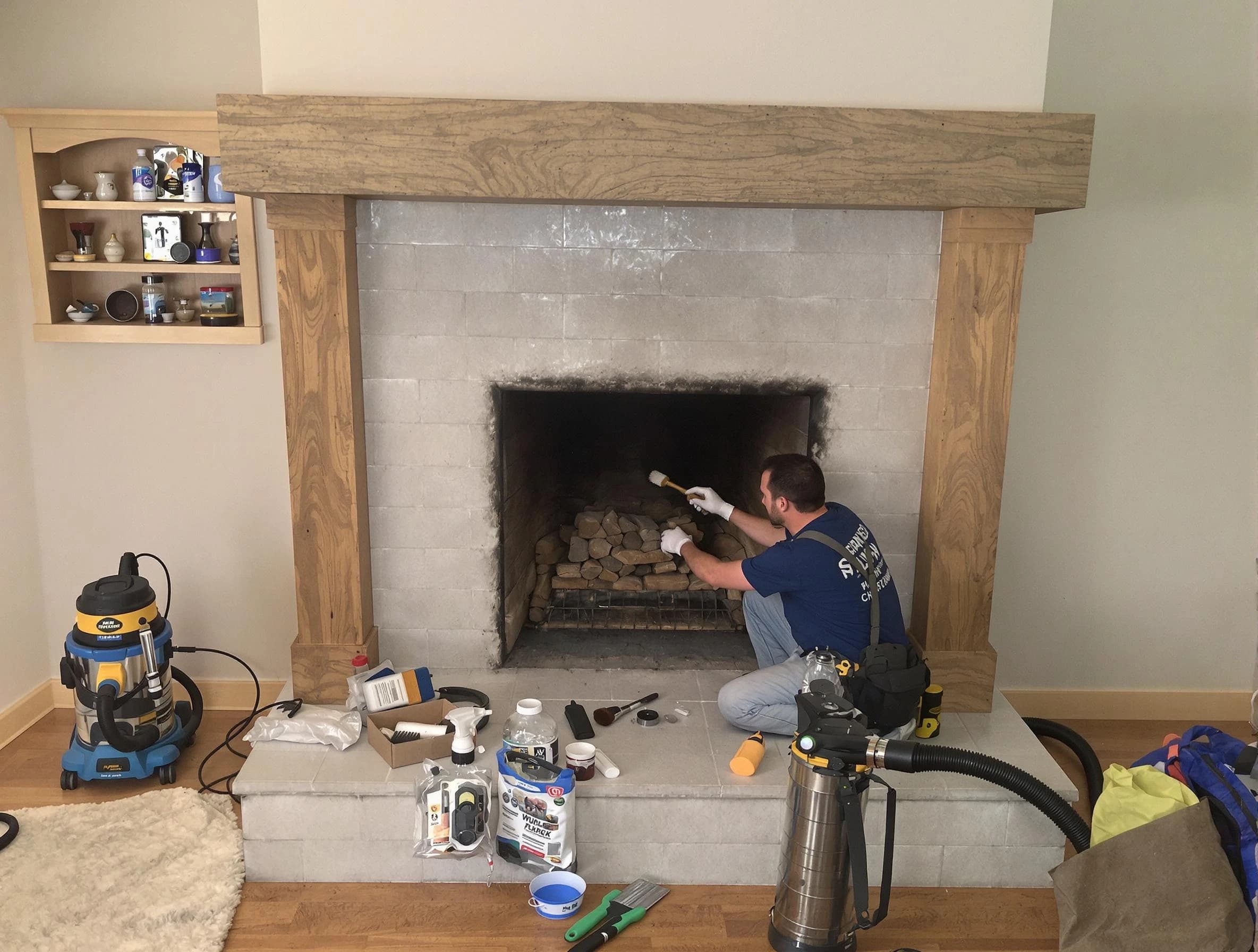 Detailed creosote removal process by Paradise Hills Chimney Sweep in Paradise Hills, NM