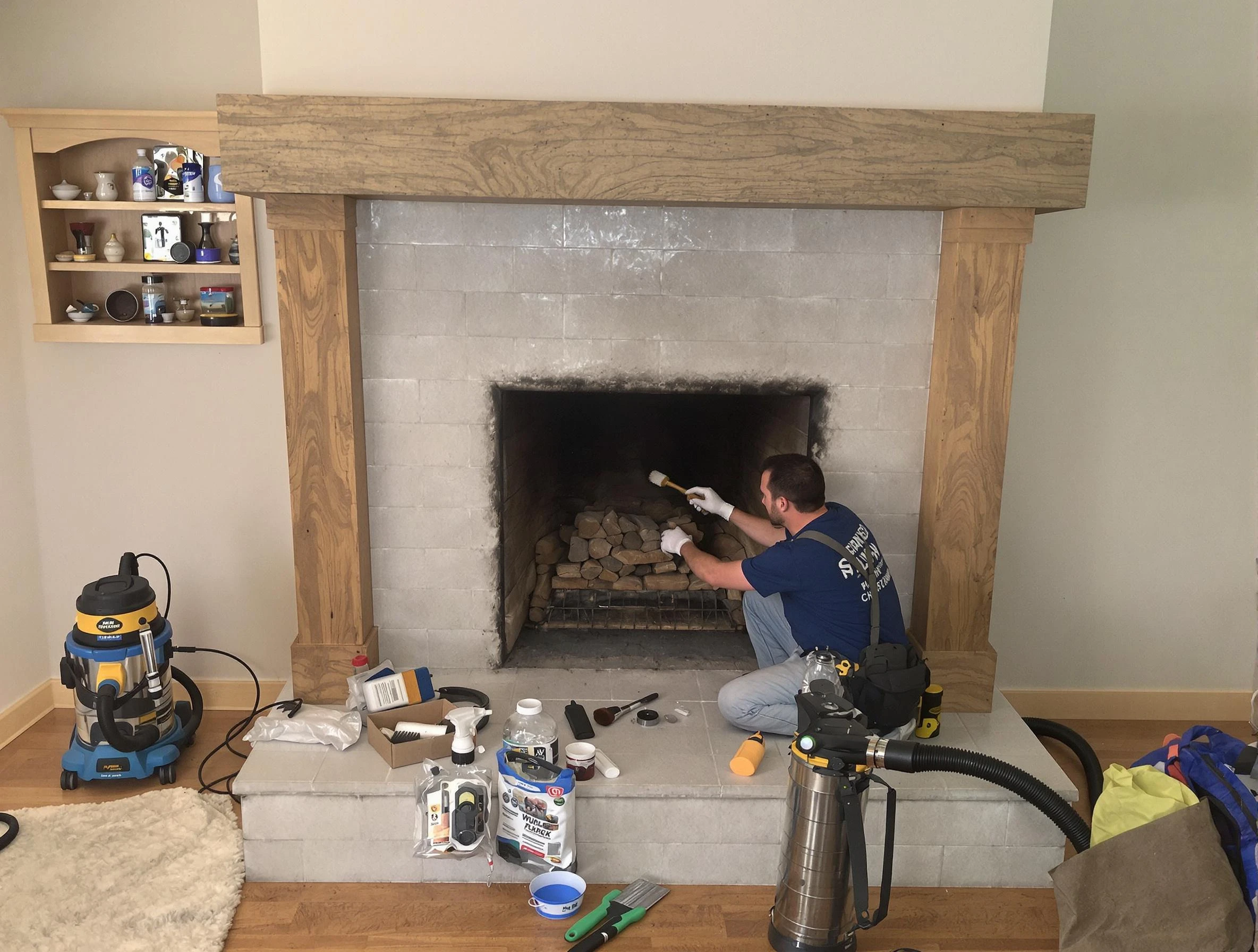 Detailed creosote removal process by Paradise Hills Chimney Sweep in Paradise Hills, NM